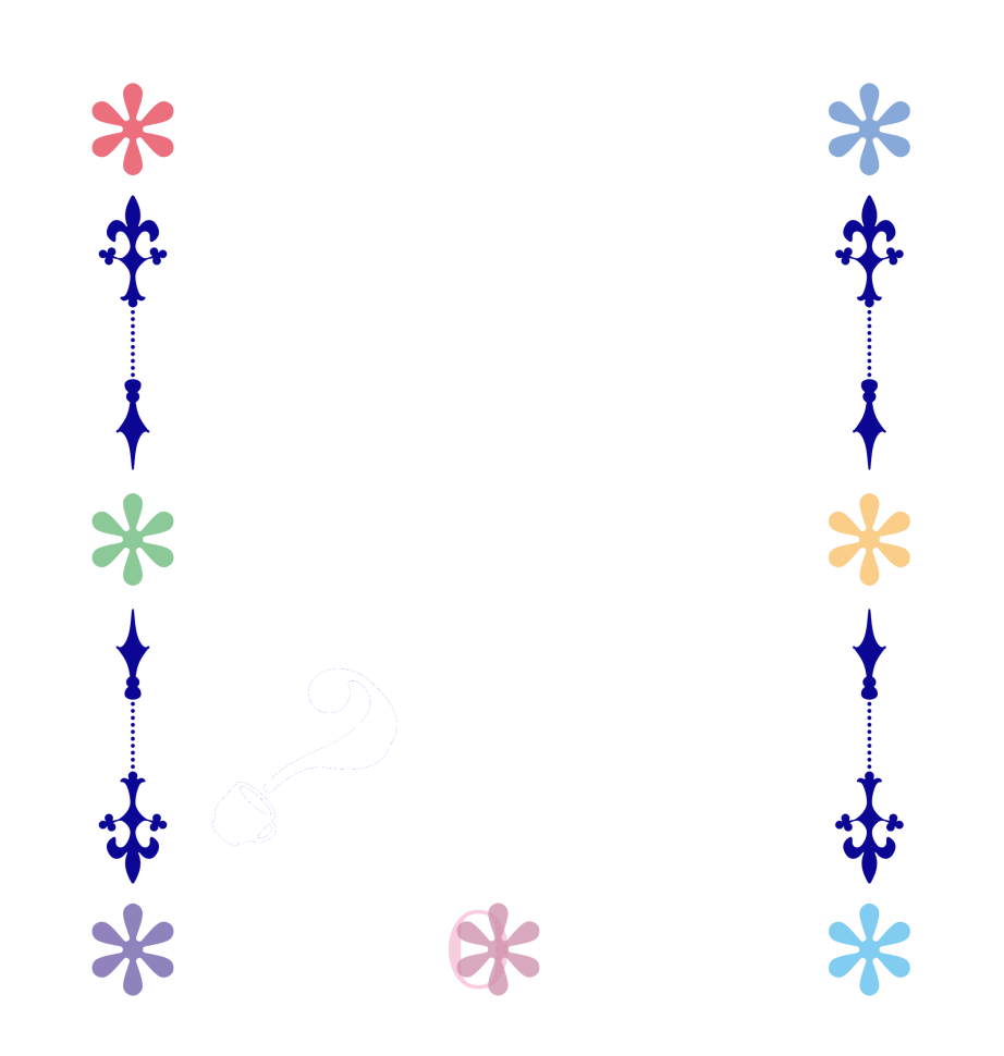 お祝いどーーこだ？？BLOOM   happiness   what is this