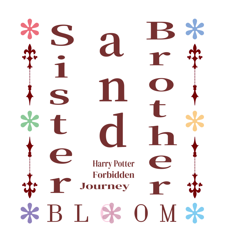 BrotherandSisterBLOOM Harry Potter Forbidden Journey