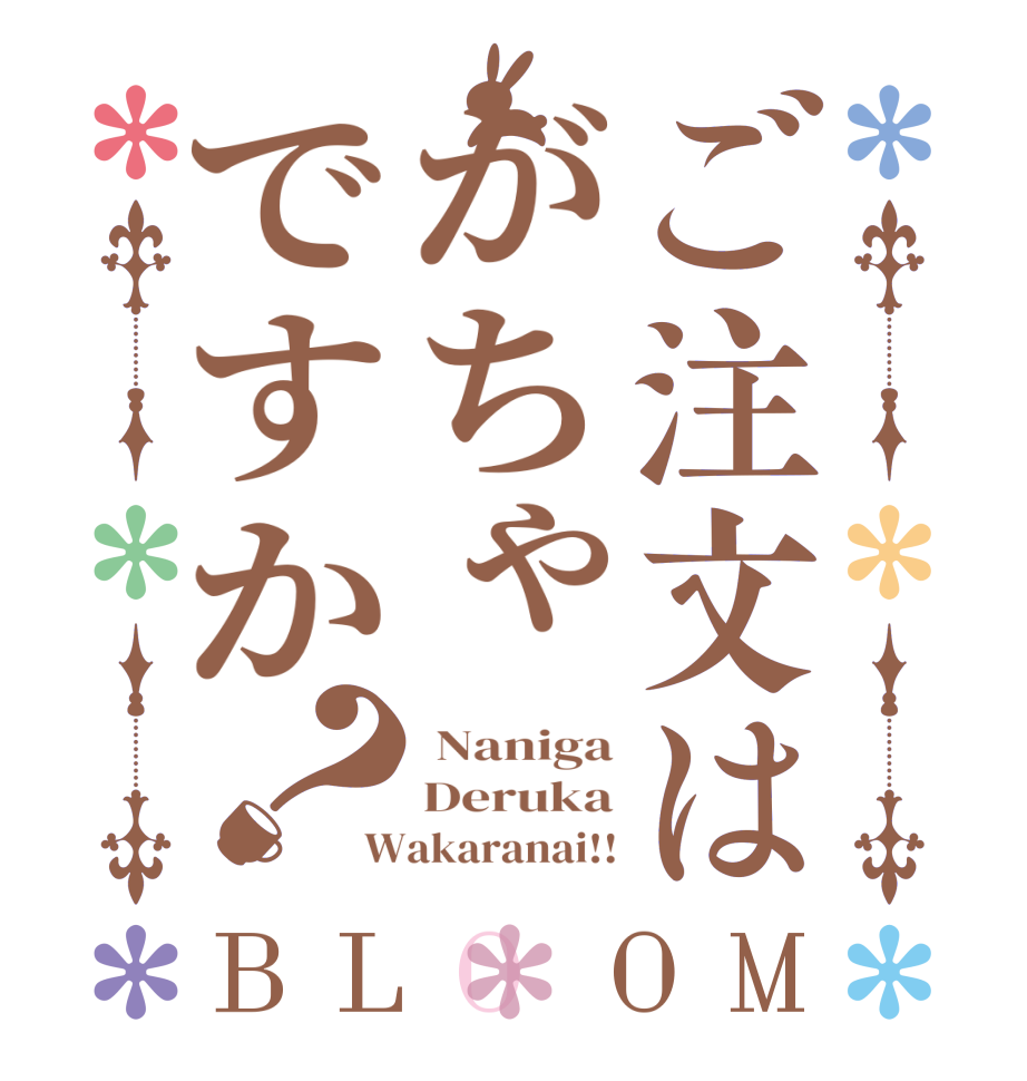 ご注文はがちゃですか？BLOOM  Naniga Deruka Wakaranai!!