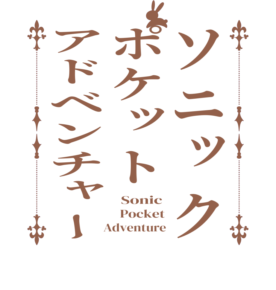 ソニックポケットアドベンチャー  Sonic   Pocket   Adventure