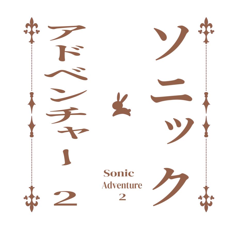 ソニックアドベンチャー 2  Sonic      Adventure            2  