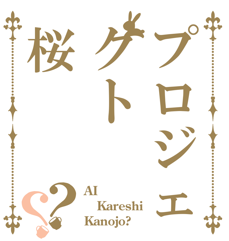 プロジェクト桜？？ AI Kareshi Kanojo?