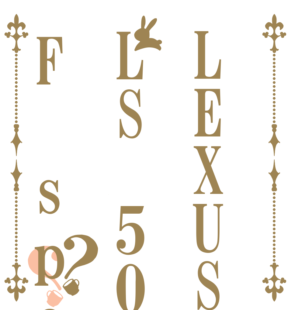 LEXUSLS 500hF sports ？？ I  