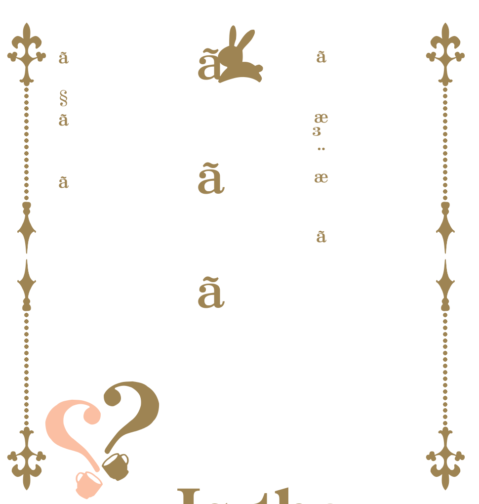 ãæ³¨æããããã§ãã？？ Is the order a rabbit?