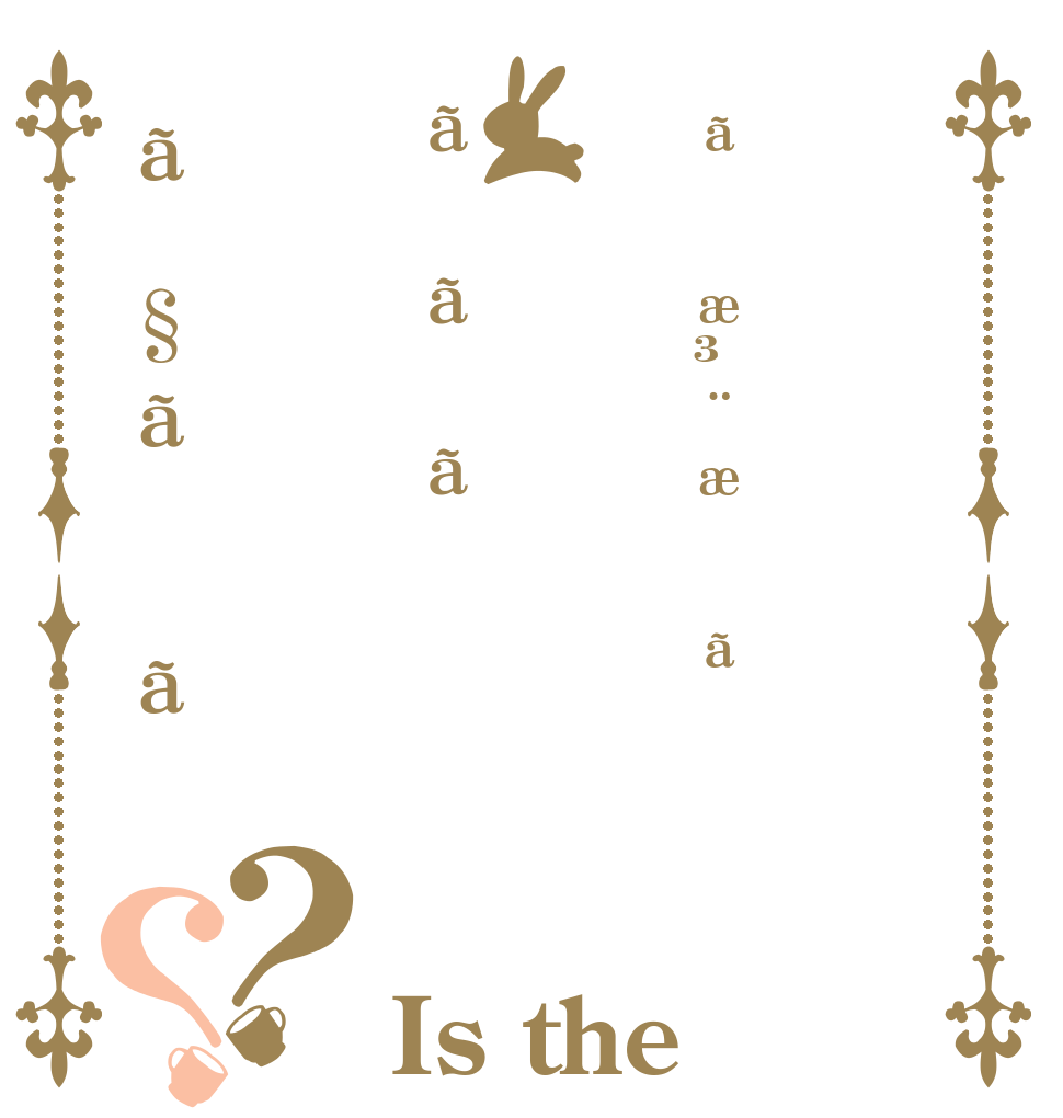 ãæ³¨æããããã§ãã？？ Is the order a rabbit?