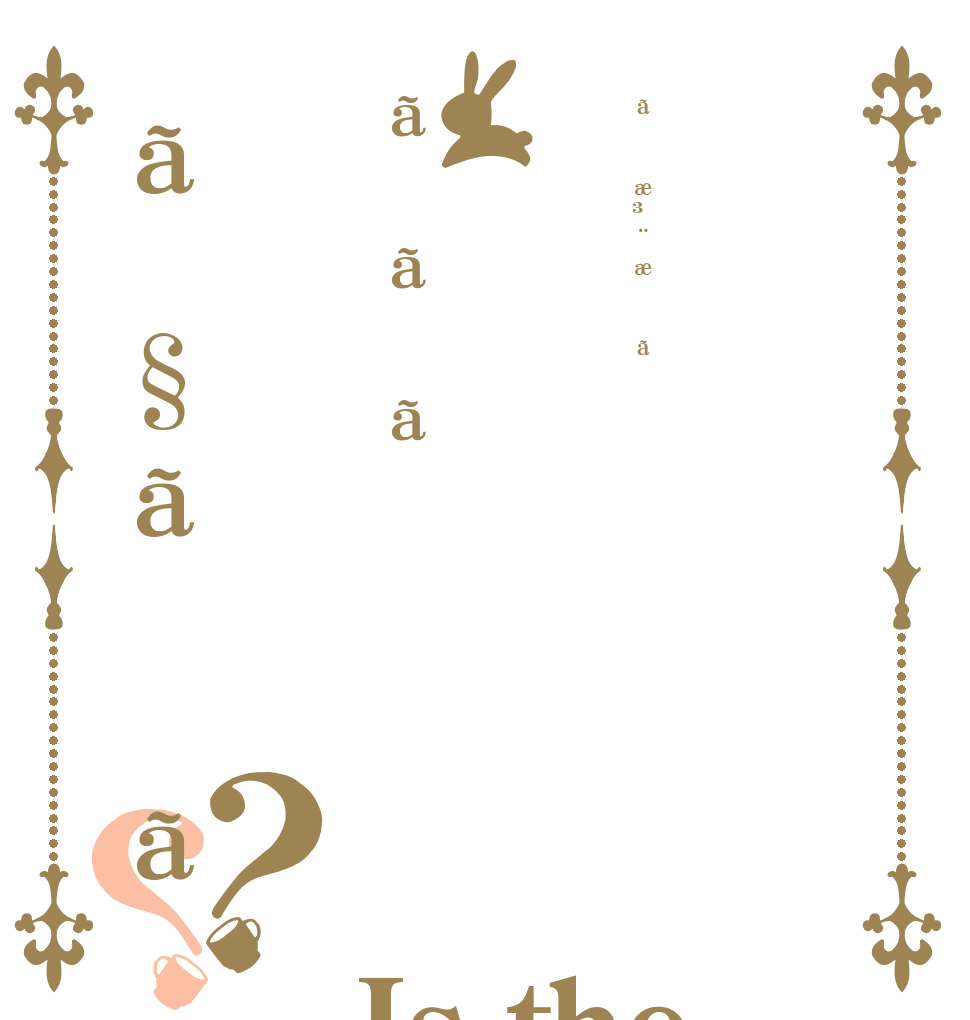 ãæ³¨æããããã§ãã？？ Is the order a rabbit?