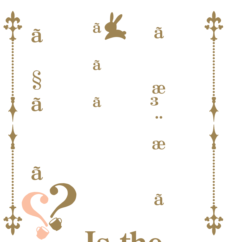 ãæ³¨æããããã§ãã？？ Is the order a rabbit?