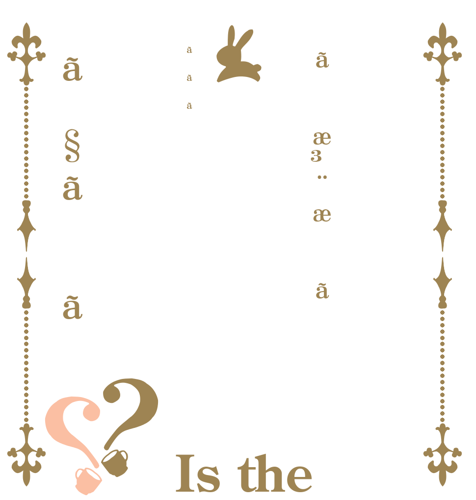 ãæ³¨æããããã§ãã？？ Is the order a rabbit?