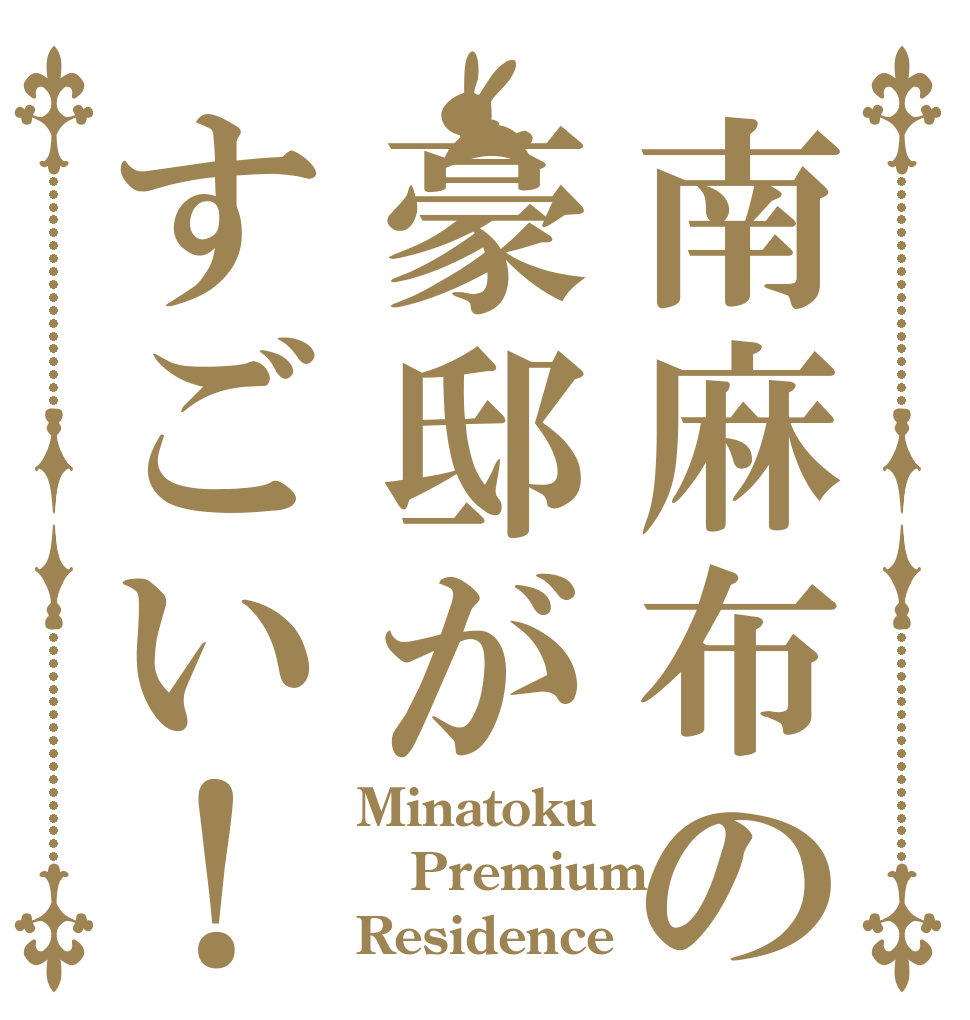 南麻布の豪邸がすごい！ Minatoku Premium Residence